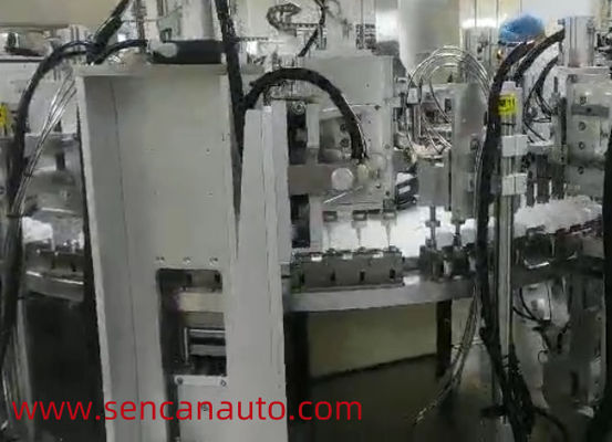 Ein guter Preis. PLC-gesteuerte medizinische Montage-Maschine automatisch für Nasenschwab-Fertigung Online