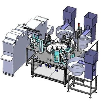 Ein guter Preis. Iodophor-Kappe Automatische Montage-Maschine Durch Servo-getriebene Vibrationsscheibe Weg in Edelstahl Material gute Leistung Online