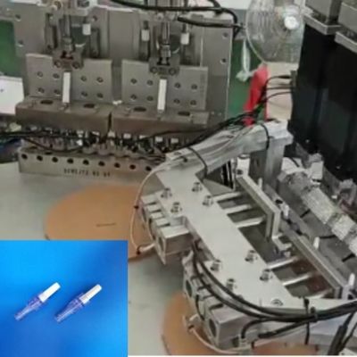 Ein guter Preis. Anpassungsfähige Drehtabelle oder Schleifenlinie für die Herstellung von Nadelfreien Infusionsanschlüssen mit Medizinproduktanbaumaschine Online