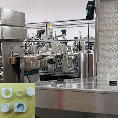 Ein guter Preis. 10-Hohlraum-Automatische Milchkappe Hubschraubermontage-Maschine Stabiler Betrieb Genaue Positionierung Online