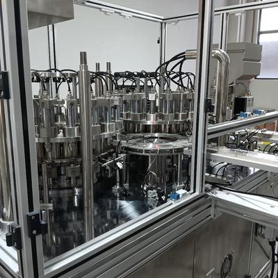 Ein guter Preis. Single Pull Ring Cap Assembly Machine 4500-16000pcs/hr PLC Control Online