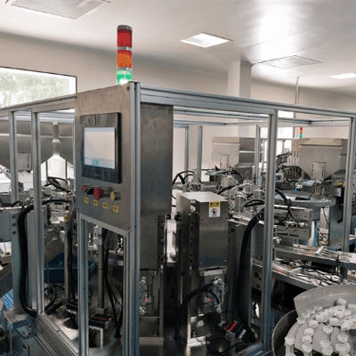 Ein guter Preis. Automatic IV Infusion Peel-foil Cap Assembly Machine with 4000-12000 Caps per Hour and 99% Qualified Rate Online