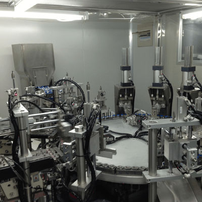 Ein guter Preis. High Speed Medical Product Assembly Machine for IV Soft Bag Caps and Ports Welding with 2500-8000pph and 98% Operation Rate Online