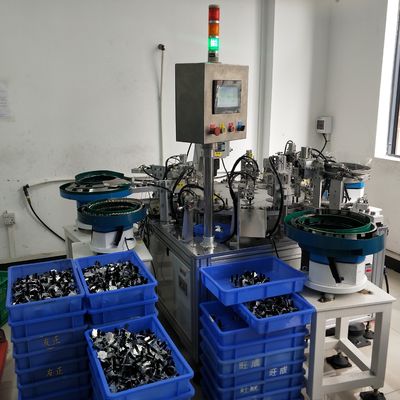 Automatische Federverschlussmontage Maschine PLC Steuerung Rotary Chuck Capper