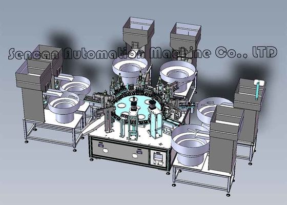 Ein guter Preis. Anpassungsfähige Helikopterkappenmontage-Maschine 50HZ automatische Schraubkappenmaschine Online