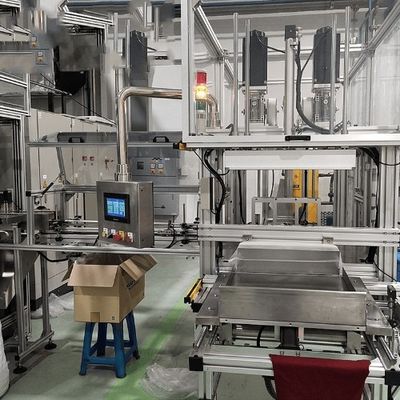PLC-gesteuerte automatische Verpackungsmaschine für Flaschen mit mehreren Verpackungs- und Produktionsgeschwindigkeitsoptionen