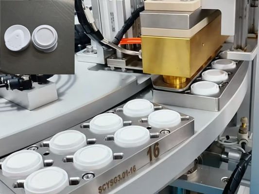 Ein guter Preis. Stabile Laufgeschwindigkeit und hohe Montagegenauigkeit Trocknungskappe Siliciumgel Füllung Versiegelung Kappe Montage Maschine mit Servomotor und PLC Steuerung Kappe Füllmaschine Online