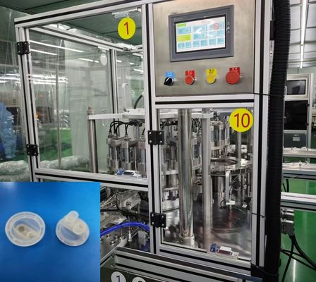 Ein guter Preis. Edelstahl- und Aluminiumlegierung Euro Cap Montage-Maschine für Plastik IV Infusionsbeutel und Flaschen ISO- und GMP-Normen Online