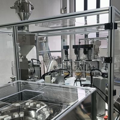 Ein guter Preis. Blutzuckertest Streifen Flaschenkappe Automatische Montage Maschine Edelstahl Material nicht leicht zu rosten Online
