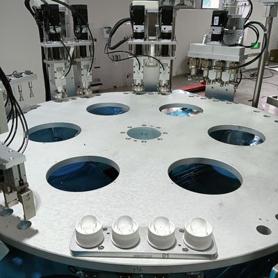 Waschmittelkappe Automatische Montage-Maschine Drehteller Betrieb aus Edelstahl