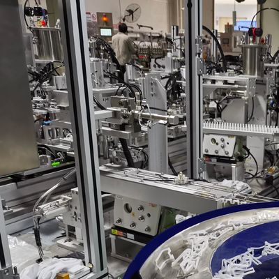 Nichtstandard Sprühpumpenkopf Automatische Montage Maschine Hochtechnologie PLC-Steuerung