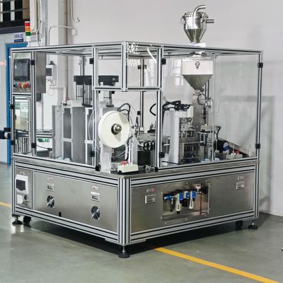 Automatische Füllmaschine mit Trocknungsmittelkappe aus Edelstahl mit PLC-Steuerung