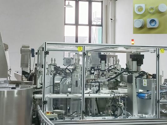 Ein guter Preis. Automatische Erkennungs- und Ausrichtungsfunktionen für die Montage von Milchkarton-Verschlüssen für eine automatische Heli-Deckel-Verschließmaschine Online