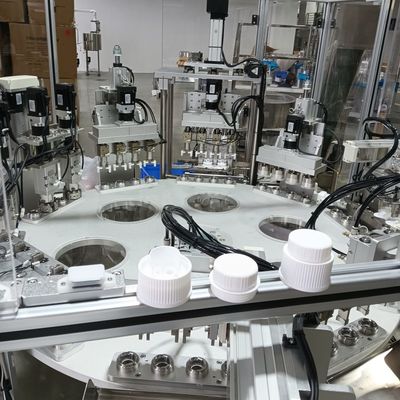 Nicht standardmäßige, kundenspezifische automatische Verschließmaschine für Waschmittel-Flaschenverschlüsse mit Servomotor