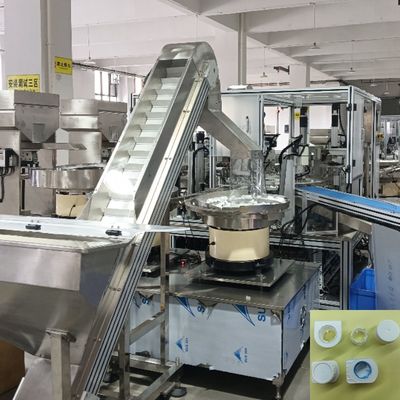 Hochflexible Milch-Heli-Verschluss-Montagemaschine mit Index-Bewegungs-Betriebsart