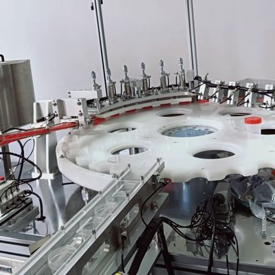 Urinbecher-Schraub- und Verpackungsmaschine mit Hochleistungs- und effizientem Betrieb, hoher Durchlaufquote, servogesteuert