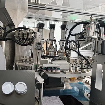 Ein guter Preis. Automatische Abfüll- und Versiegelungsmaschine für Kieselgel-Trockenmittelkapseln mit Trockenmittel-Zuführbehälter, der das Trockenmittel vor Feuchtigkeit und Verunreinigung schützt Online