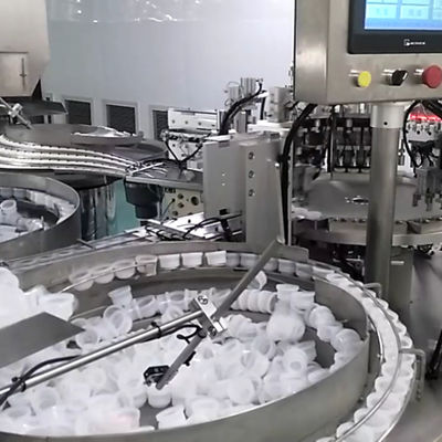 Ein guter Preis. Automatische Euro-Kappenmontage-Maschine mit Touchscreen-Betrieb, pneumatische Leistung und automatische Inspektion für pharmazeutische Zwecke Online