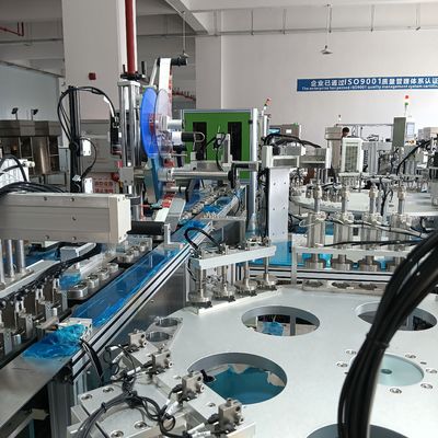 Nicht-standardmäßige automatisierte Urin-Tasse-Montage-Maschine mit zweisprachiger Schnittstelle und benutzerfreundlicher Bedienung für anpassbare Produktionsgeschwindigkeit